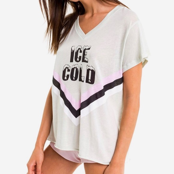 Wildfox Tops - Wildfox Ice Cold Romeo Tee
